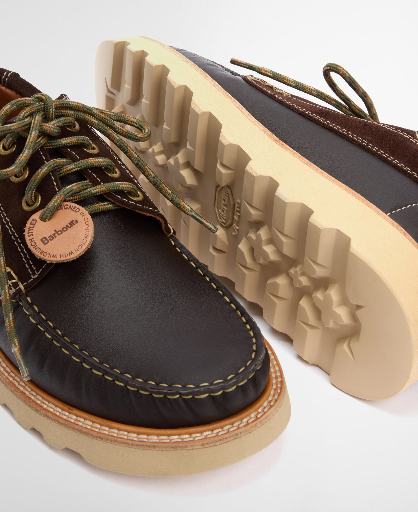 Southfield Moccasin Brown Leather & Brown Suede