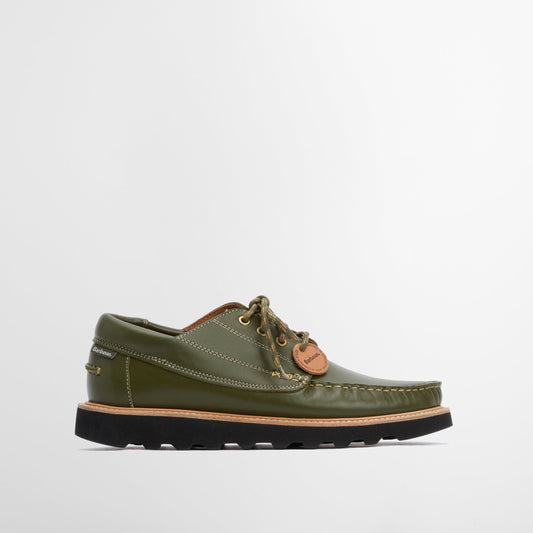 Southfield Moccasin Premium Army Green Leather