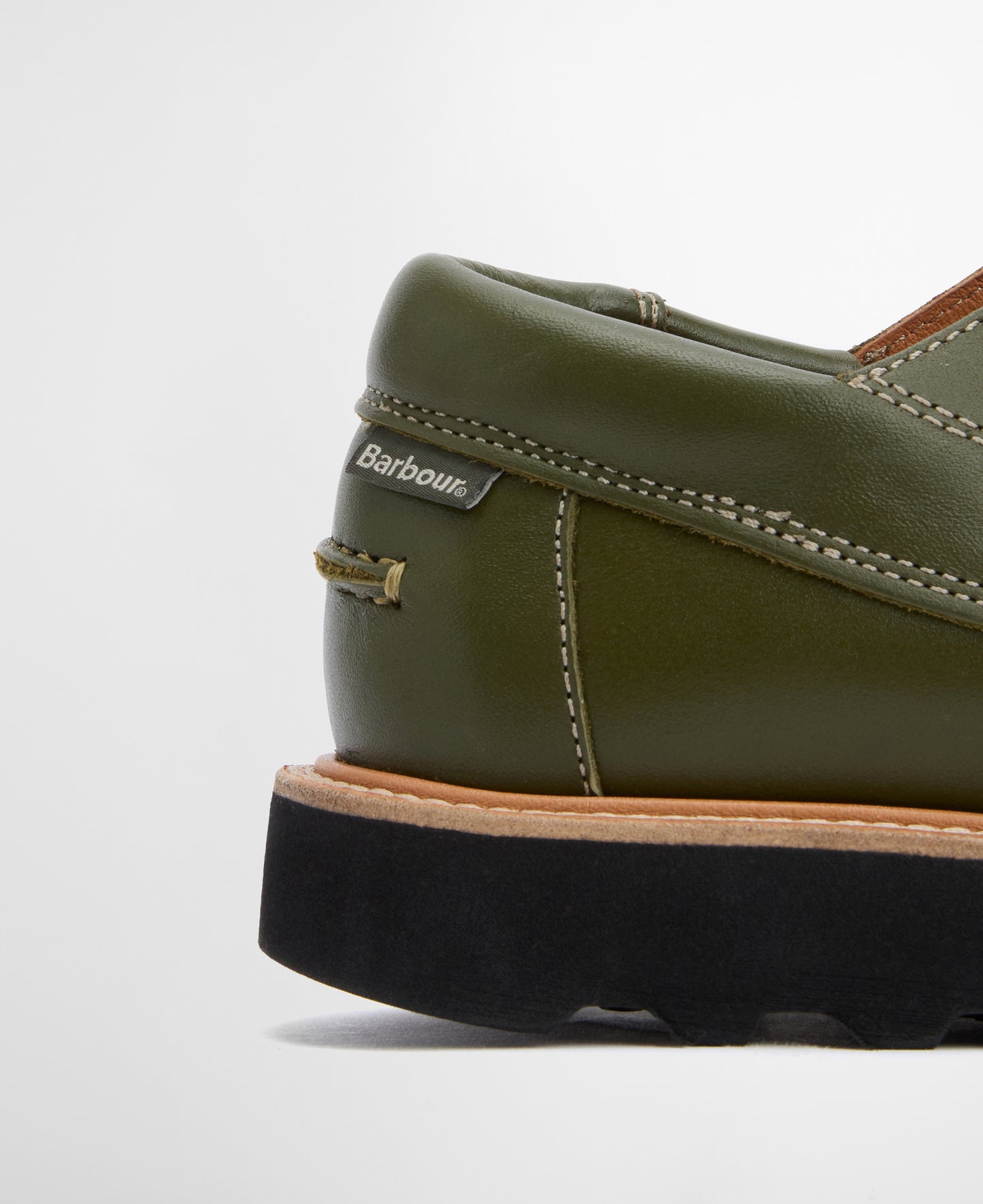 Southfield Moccasin Premium Army Green Leather