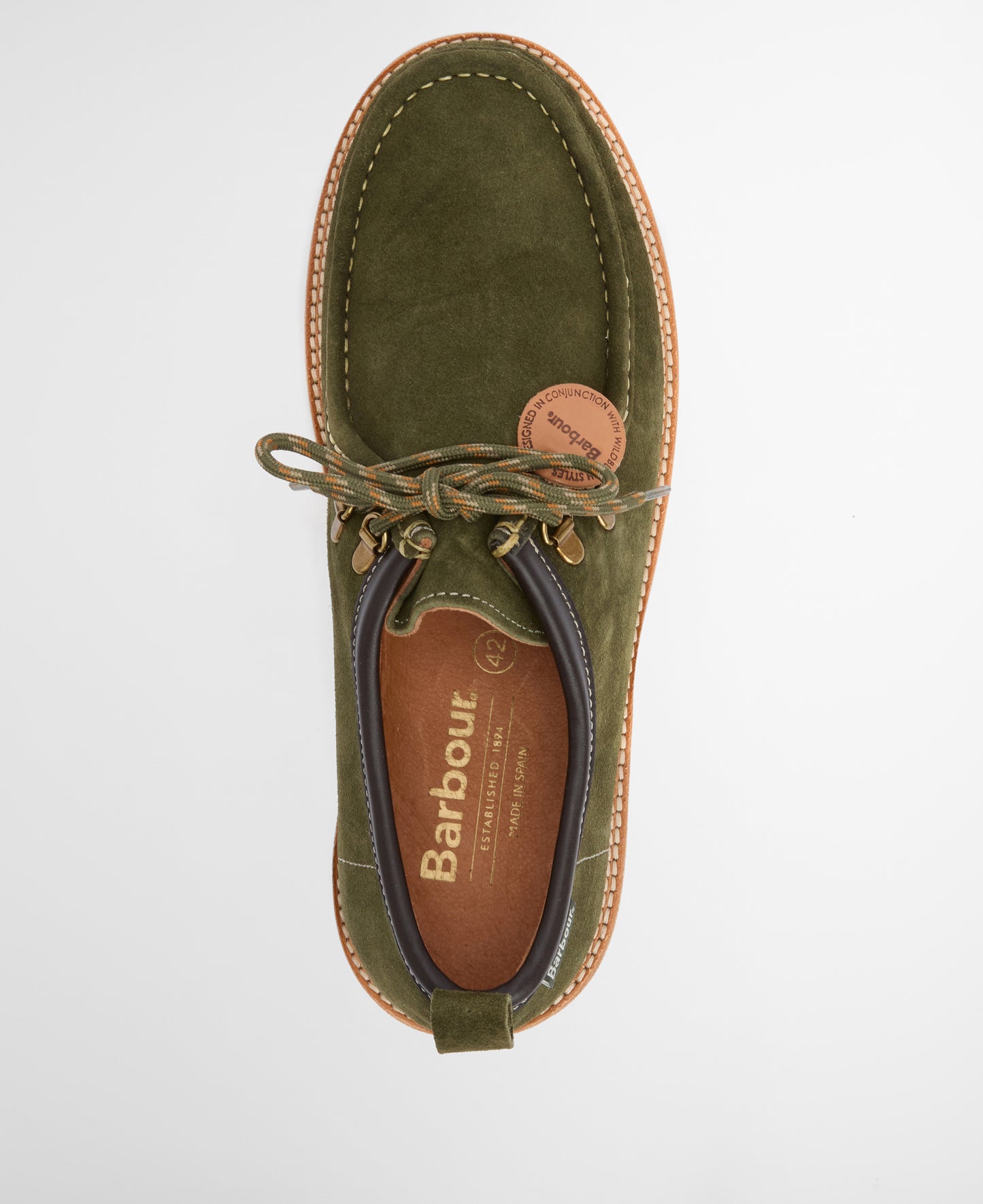 Heathpool Wally Style Green Suede