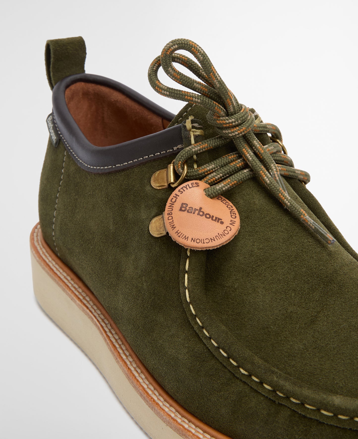 Heathpool Wally Style Green Suede