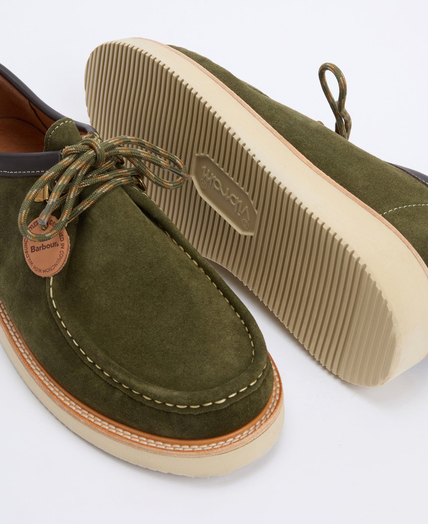 Heathpool Wally Style Green Suede