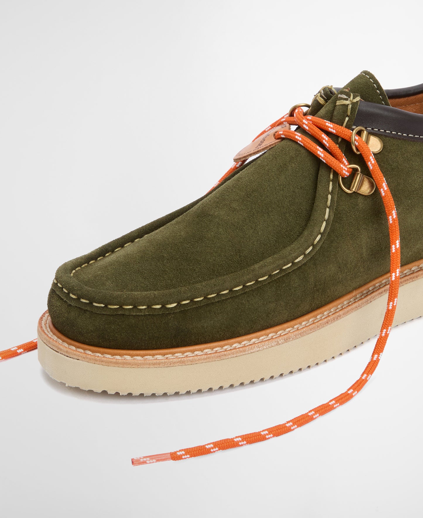 Heathpool Wally Style Green Suede