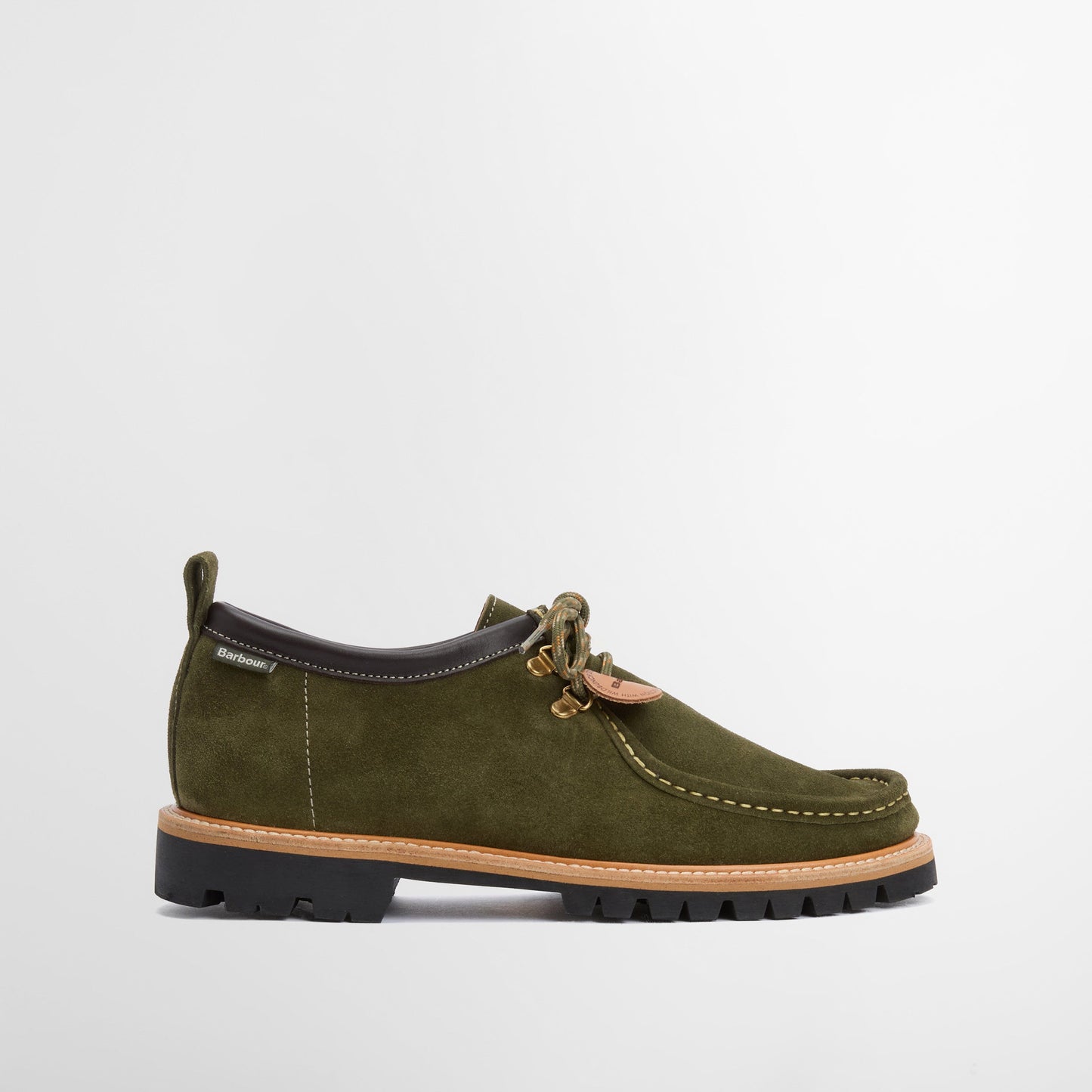 Coatham Wally Style Green Suede