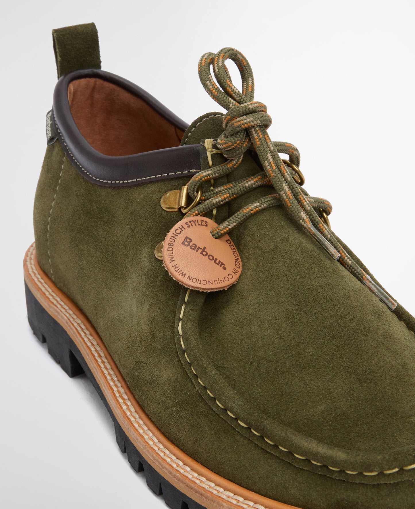 Coatham Wally Style Green Suede