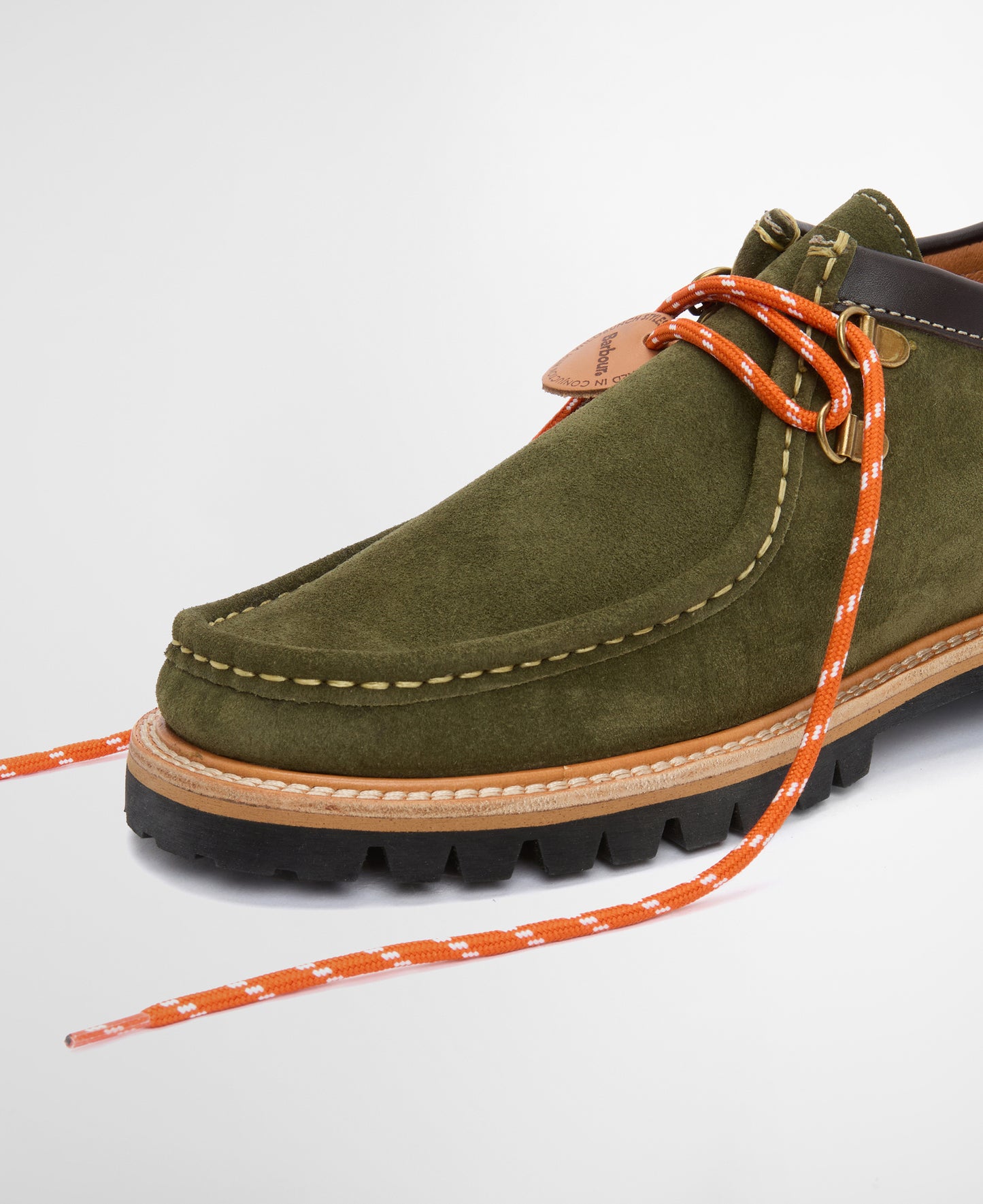 Coatham Wally Style Green Suede