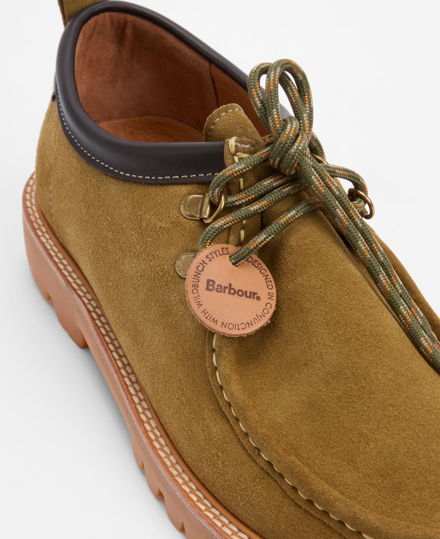 Coatham Wally Style Khaki Suede